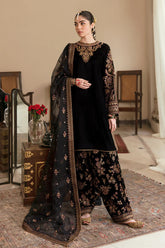 Baroque Velvet 3PC Embroidered-BR 804