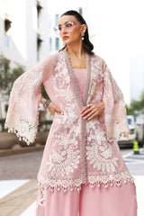 3 Piece Unstitched Embroidered Lawn Suit V720