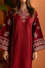 Dhanak - 2PC Embroidered Unstitch V240