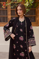 BATIK-3PC LAWN EMBROIDERED SHIRT WITH CHIFFON EMBROIDERED DUPATTA AND EMB TROUSER V719
