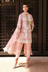 3 Piece Unstitched Embroidered Lawn  Suit V720