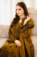 3pc UNSTITCH Lawn Article With Chiffon Dupata 3PC SUIT-251