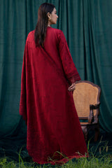 3 Piece Embroidered Lawn Suit with Lawn dupatta MO24